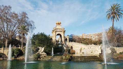 Enjoy a leisurely stroll around Ciutadella Park