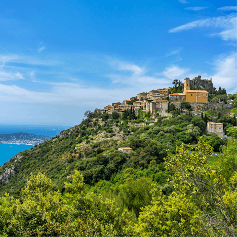 Experience the beauty of the Côte d´Azur from Èze