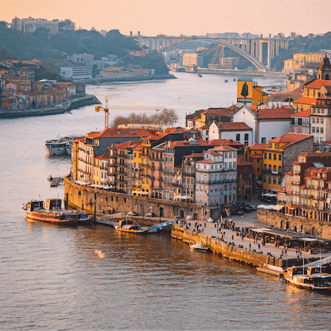 Explore beautiful northern Portugal from your home near São Salvador de Briteiros – it's around an hour from Porto by car
