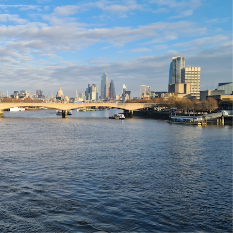Stroll along the Thames or in nearby Bishop's Park