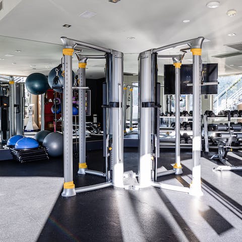 Head to the gym and embrace LA's active lifestyle