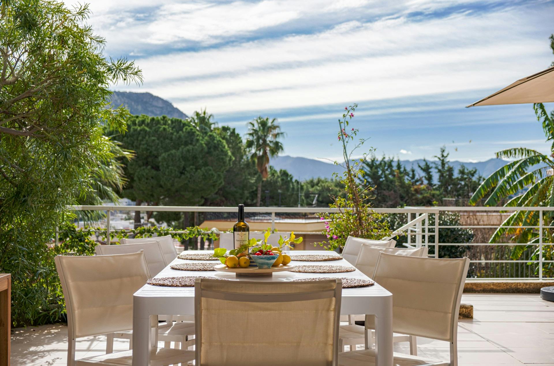 Sicilian Mountains & Sea