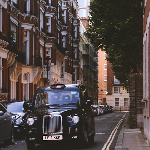 Admire the timeless architecture and historic streets of Marylebone