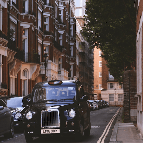 Admire the timeless architecture and historic streets of Marylebone