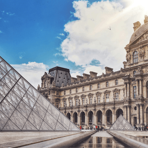 Spend an inspiring afternoon exploring the Louvre 