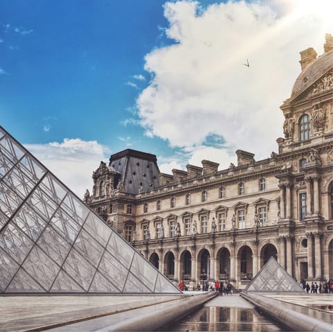 Spend an inspiring afternoon exploring the Louvre