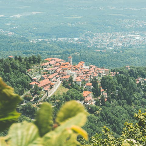 Visit Sacro Monte di Varese for extra-special views