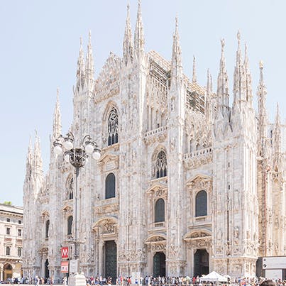 Visit the Duomo, a fourteen-minute tram ride away