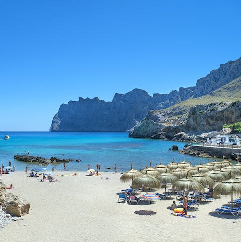 Explore secret coves filled with crystalline waters and sun yourself on powder-soft sands