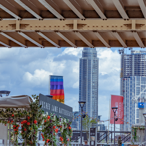Explore the excellent eateries of nearby Battersea Power Station