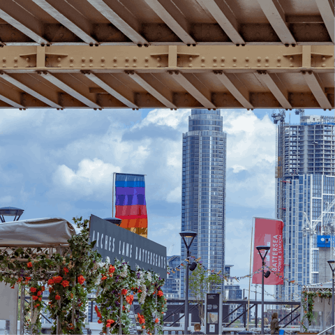 Explore the excellent eateries of nearby Battersea Power Station