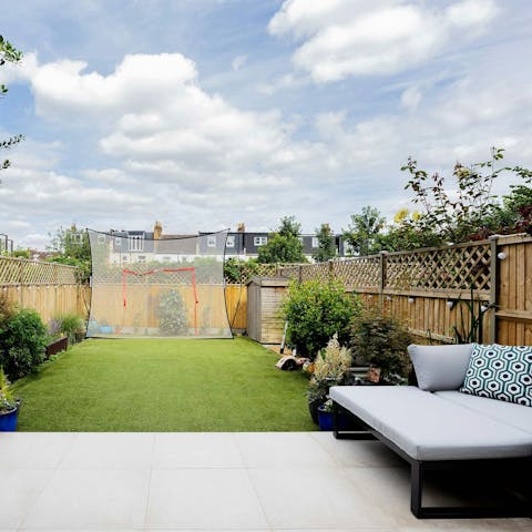 Relax in the garden with your holiday read
