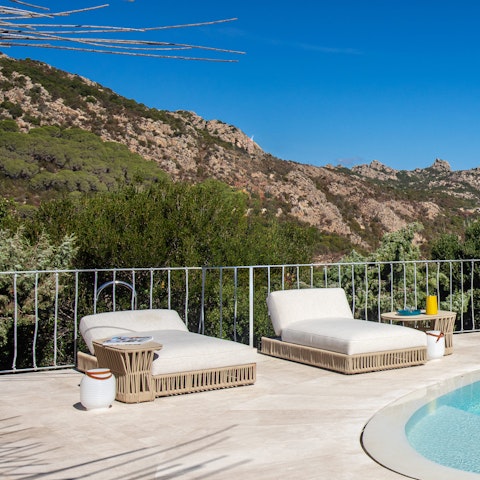 Spend a relaxing afternoon lounging in the sun