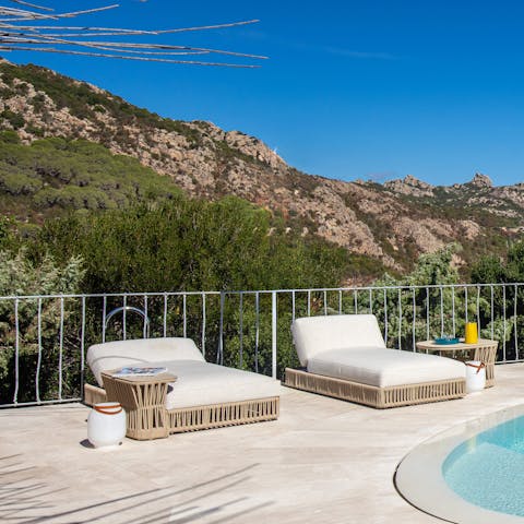 Spend a relaxing afternoon lounging in the sun