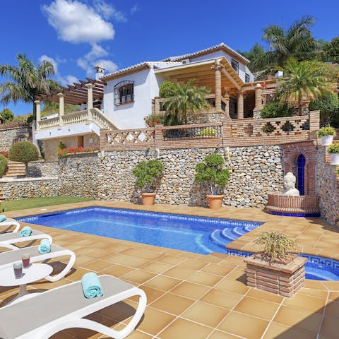 Cool down with a dip in the pool