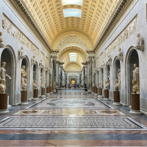 Visit the Vatican Museums – just a five-minute stroll away