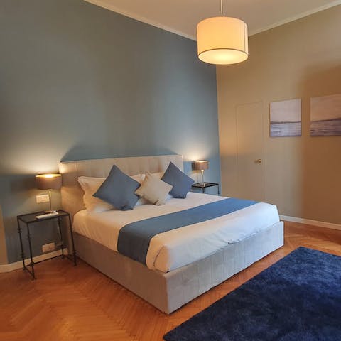 Wake up in the comfortable bedrooms feeling rested and ready for another day of Milan sightseeing