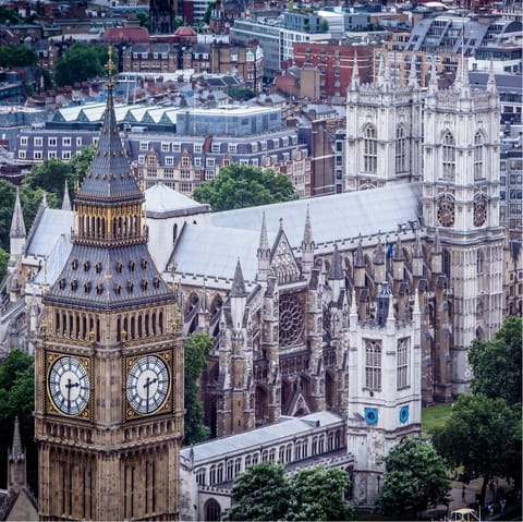 Explore central London – you can reach London Waterloo in twenty minutes