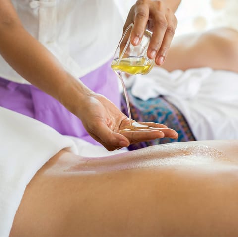 Speak with your host to book an in-villa spa treatment