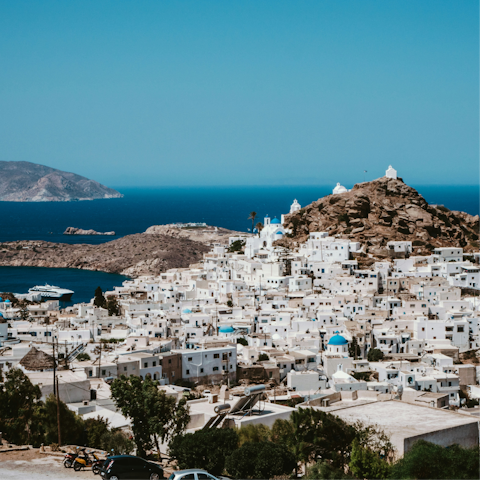 Unwind on the idyllic island of Ios