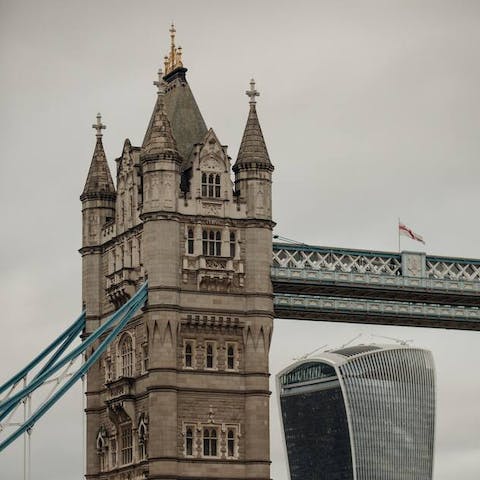 Get out and about to explore the busy centre of London
