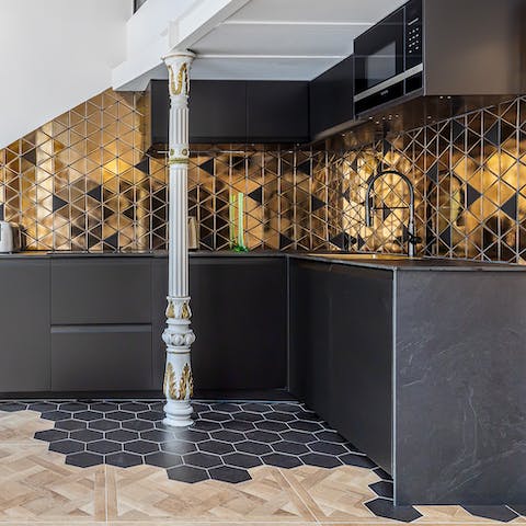 Whip up something special in the modern kitchen