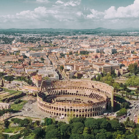 Hop on Tram 8 and be in the heart of this ancient city in less than fifteen minutes