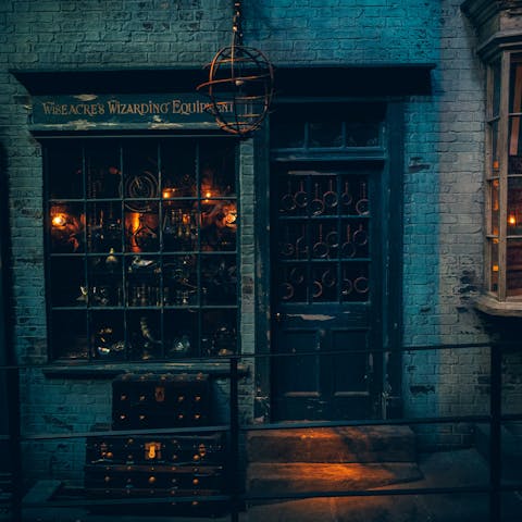Feel the magic at Warner Bros Studio Tour, ten-minute drive away