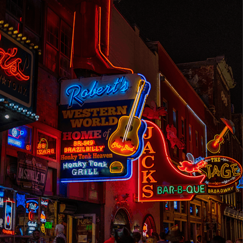 Explore iconic venues on Broadway, a fourteen-minute drive
