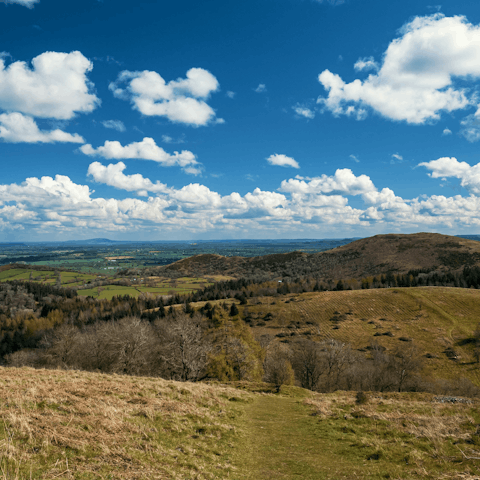 Put on your hiking boots and follow trails through Shropshire