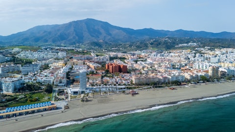 Step onto golden Costa del Sol sands just a short stroll from your front door