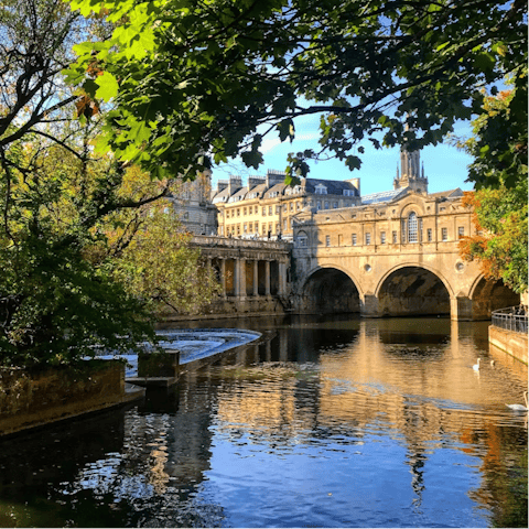 Head to Bath, Wells, or Glastonbury for day trips