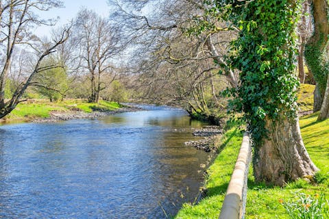 Enjoy wonderful views of the River Wnion from this charming Snowdonia home