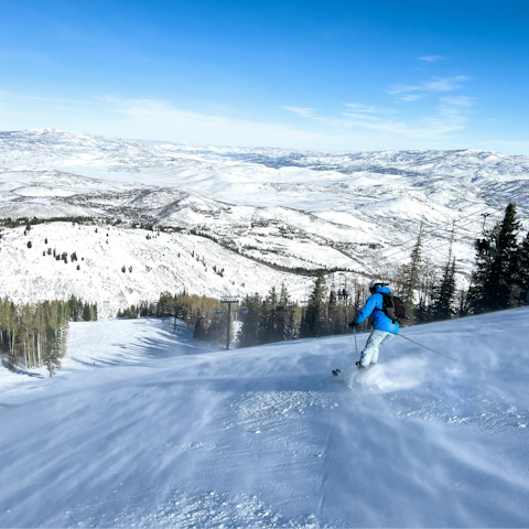 Hit the slopes at Deer Valley