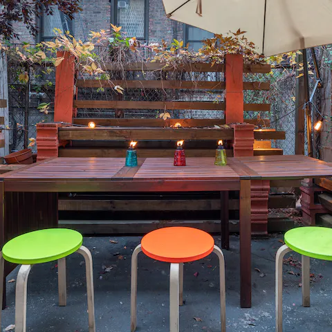Sip cocktails at your personal tiki bar