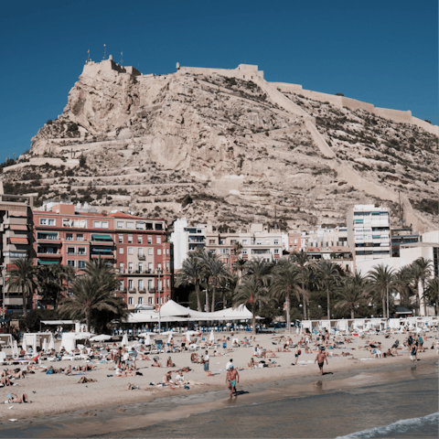 Head for a day at the beach – the nearest is only 2km away