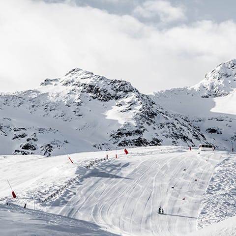 Take to the slopes at nearby Croix Fry