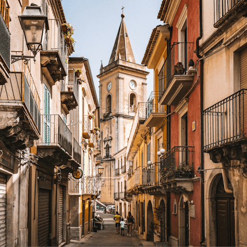 Drive to Novara, just thirty-minutes away