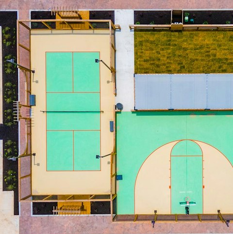 Enjoy access to the resort's amenities, from courts to restaurants