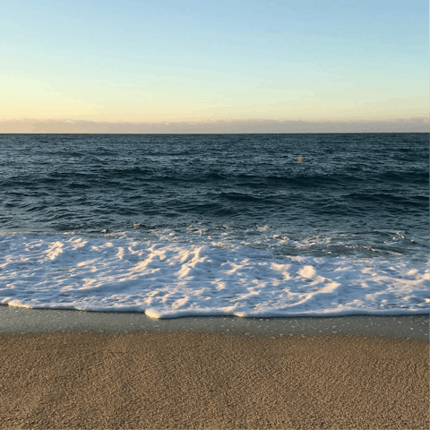 Head down to Marathi's sandy coves for the morning, just a five-minute drive away