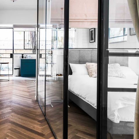 Embrace the contemporary layout of the home