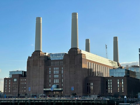 Explore Battersea Power Station's iconic riverside shops and dining nearby