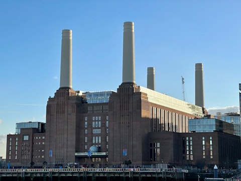Explore Battersea Power Station's iconic riverside shops and dining nearby