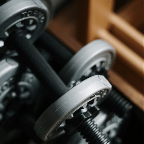 Start your day with an energising workout in the fitness centre