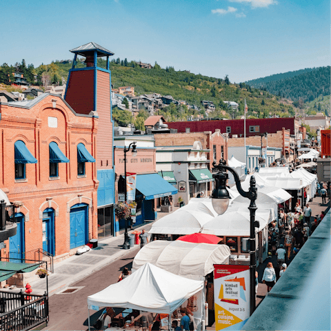 Stay just a few steps from Park City's Main Street