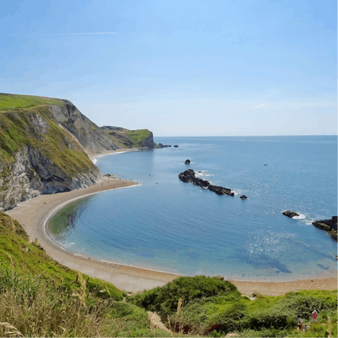 Explore the beautiful Dorset coast including nearby Ringstead Bay