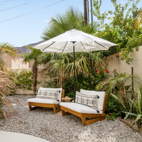 Find a shady spot and catch up on your holiday reading