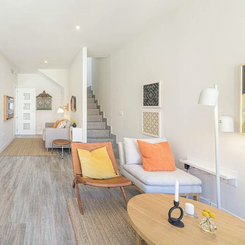 Relax and feel inspired by the laid-back ambience of this stylish home