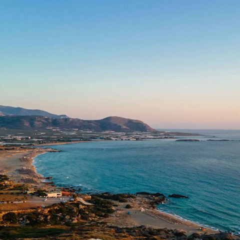 Stroll just 800 metres to the sandy shores of Falassarna Beach
