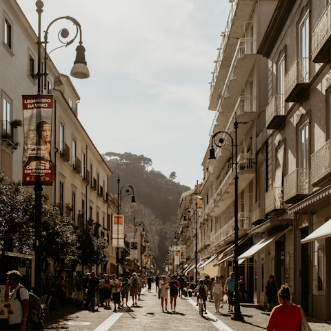 Shop and dine on the surrounding main streets
